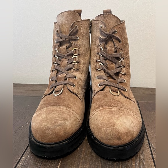 All Saints Kyle Suede Boots size 41 Women’s size 10 - Picture 2 of 11